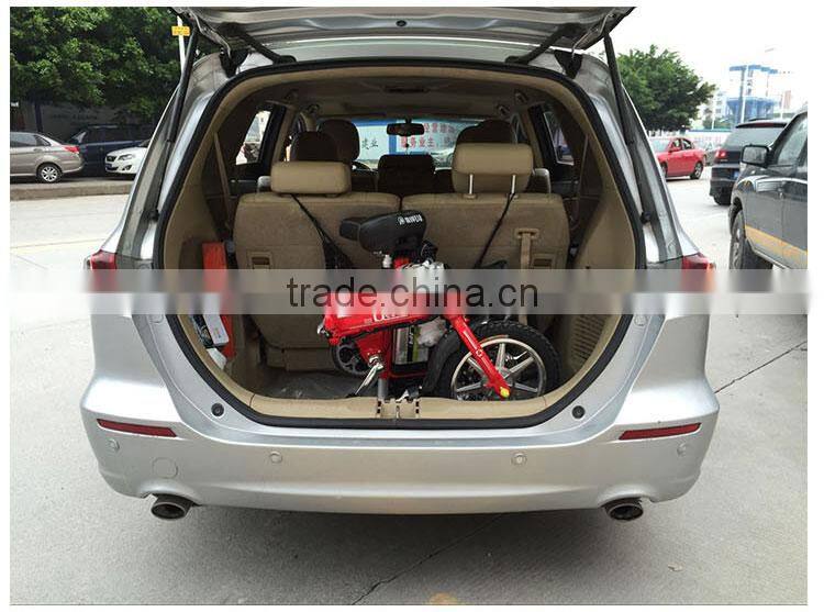 Mini Portable Folding Electric Bike / Electric Bicycle 14 inch Made in Shenzhen, China