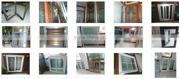 Energy saving and elegant pvc bay window in Guangzhou factory