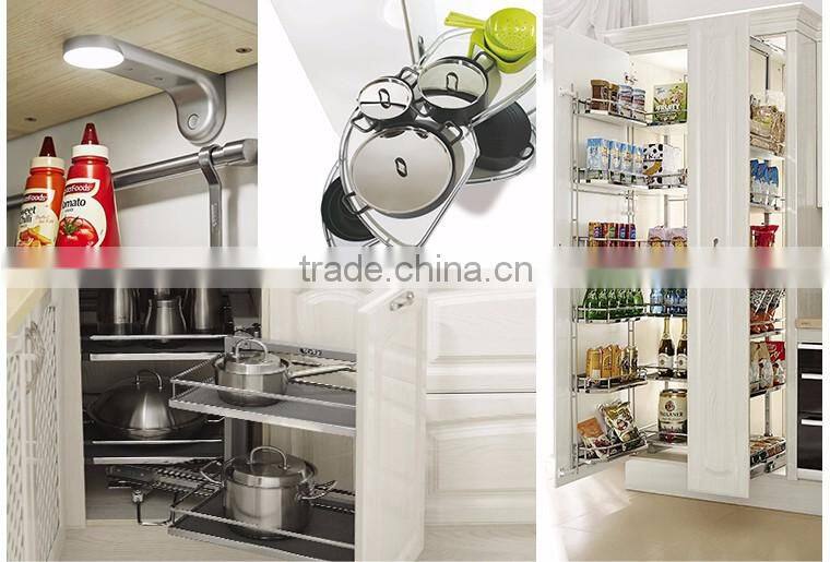 2016 Australia Project Melamine Finish Wooden Kitchen Cabinet