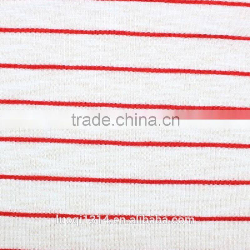 OEM knitting clothing fabric manufaturer 25% rayon 70% polyester 5% spandex fabrics for men & women t-shirts