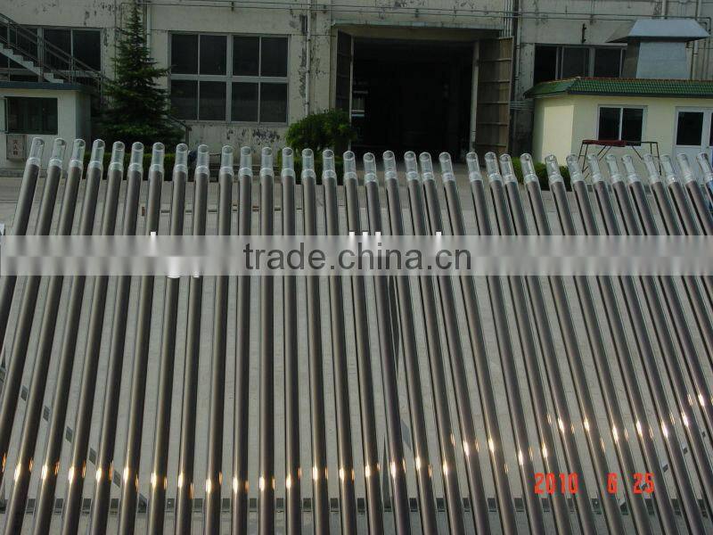 all glass double vacuum solar heat pipe tubes