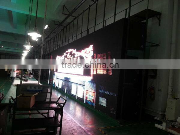 led advertising billboard pixel pitch 16mm