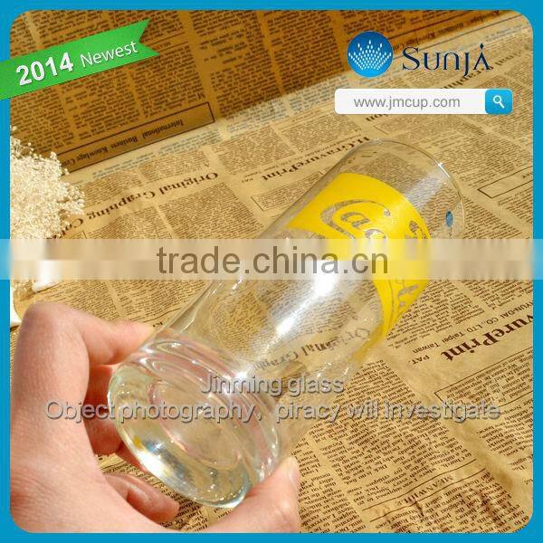Top quality custom drinking cup cheap price wholesale cup glass promotional glass