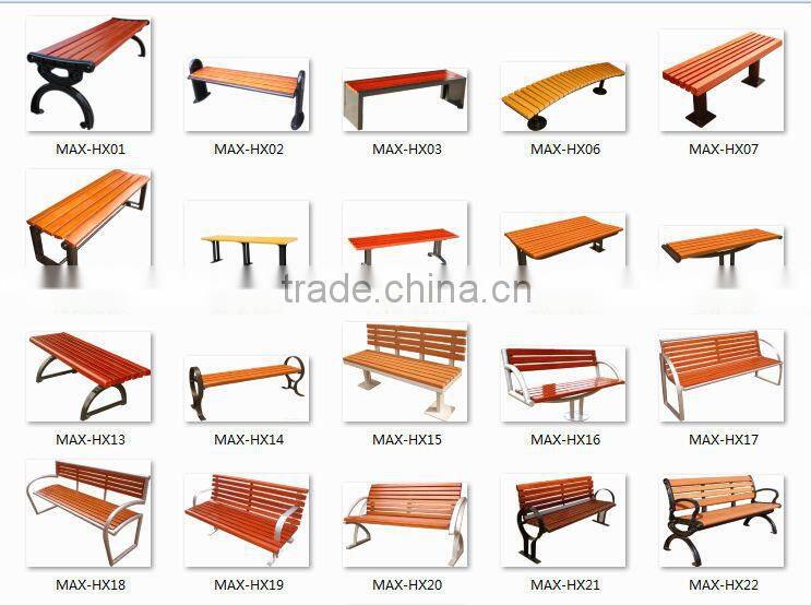 metal outdoor wpc furniture used park benches