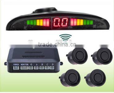 Universal Car LED radar detector Wireless parking sensor with LED Display