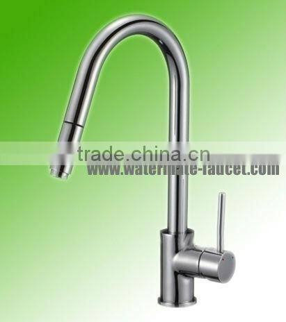 Einhebel Kuchenspule Wasserhahn mit ausziehbarem Spray