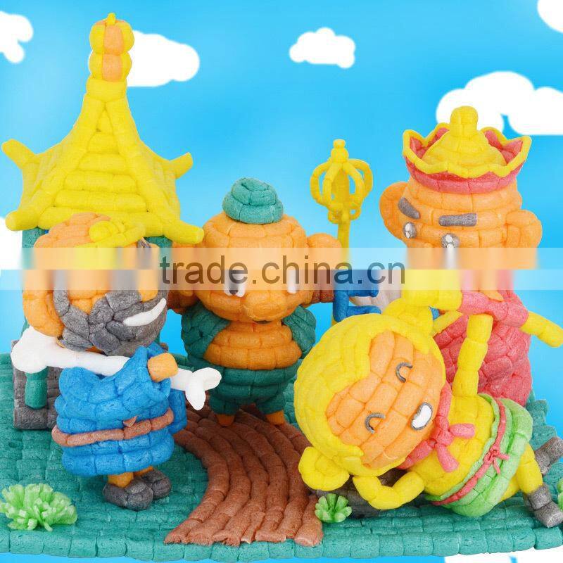 1000PCS DIY Magic cornstarch block play set,new toys, play corn, 2016 new hot toys, move brain toys