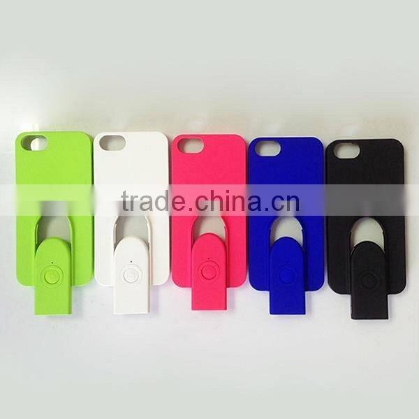 Protective Case with Built-in Bluetooth Remote Shutter for iPhone5/5S