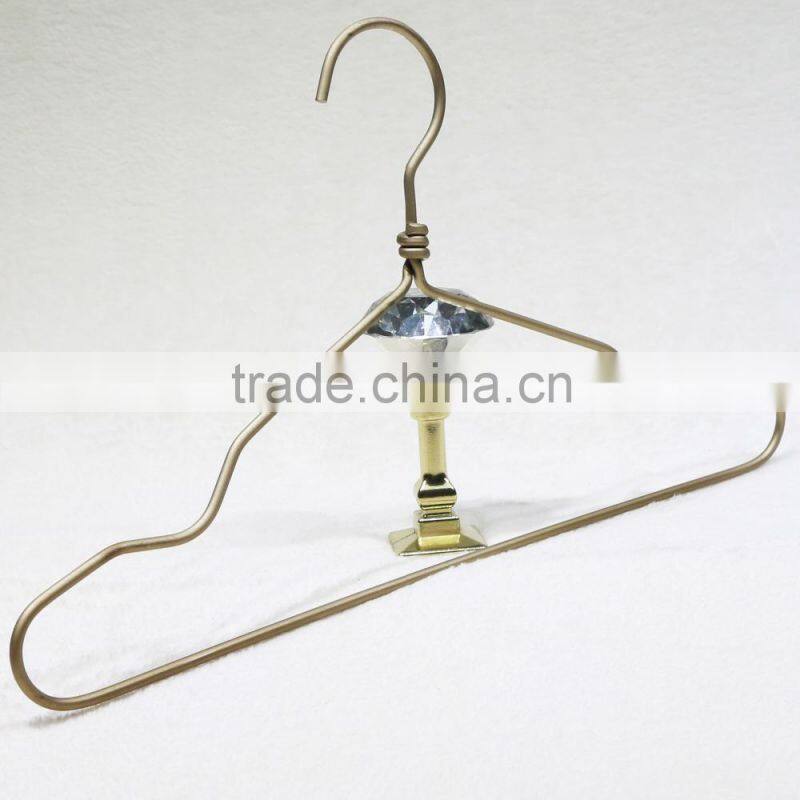 Bulk Aluminum/metal wire cloth hanger for drying/laundry clothes