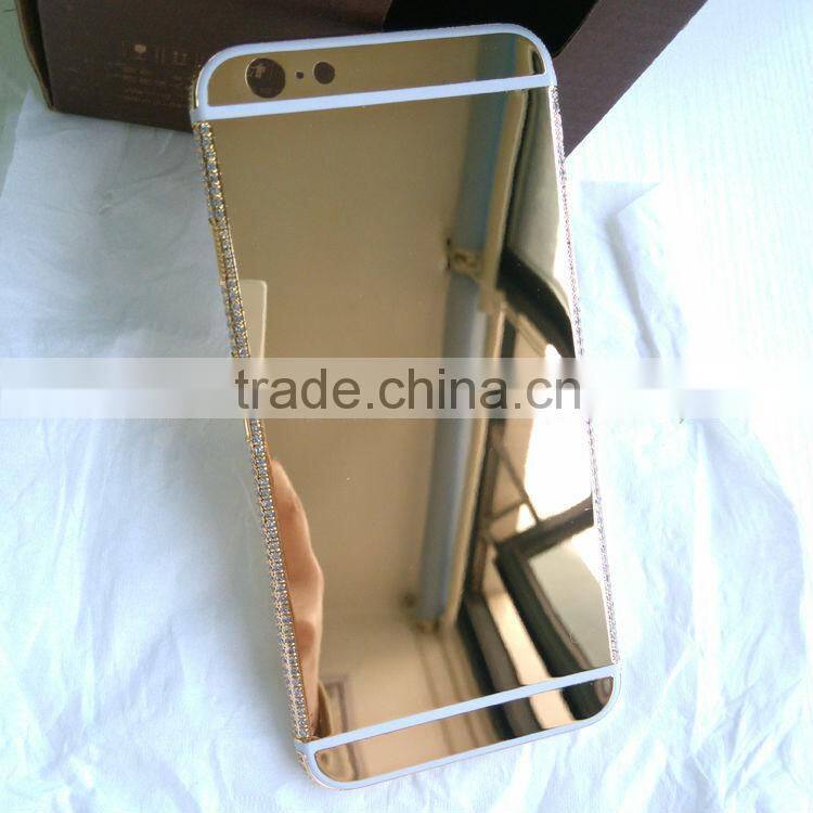 new for apple 6 gold , OEM factory for iphone 6s housing 24k gold custom