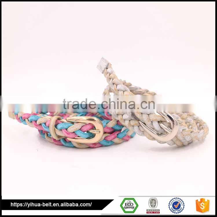 Chinese imports wholesale braided belt lady for girl