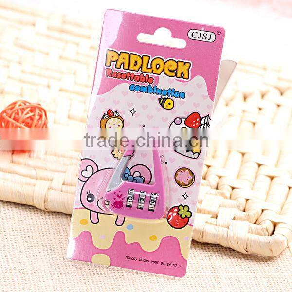 3-digital code safe number lock for bags