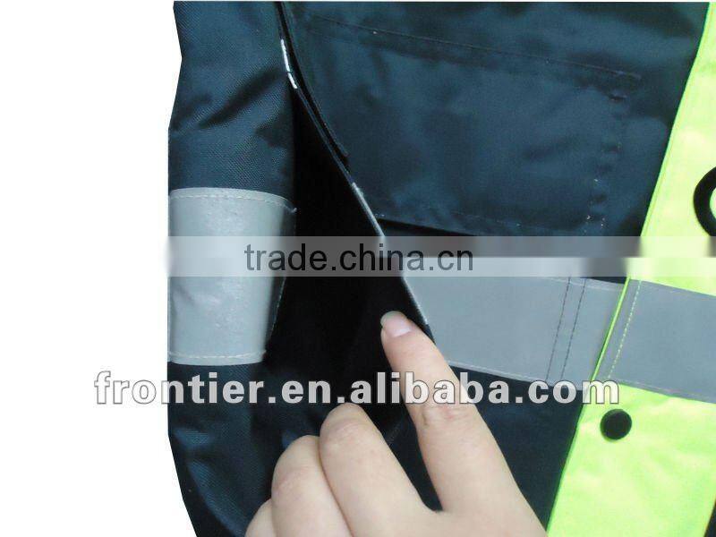 Hi Vis reflective safety jacket