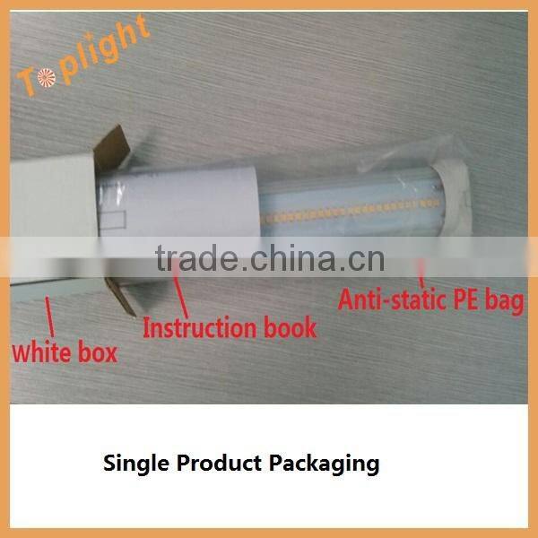4-pins pl LED 2G11 Tube Light 15W 410mm CE ROHS