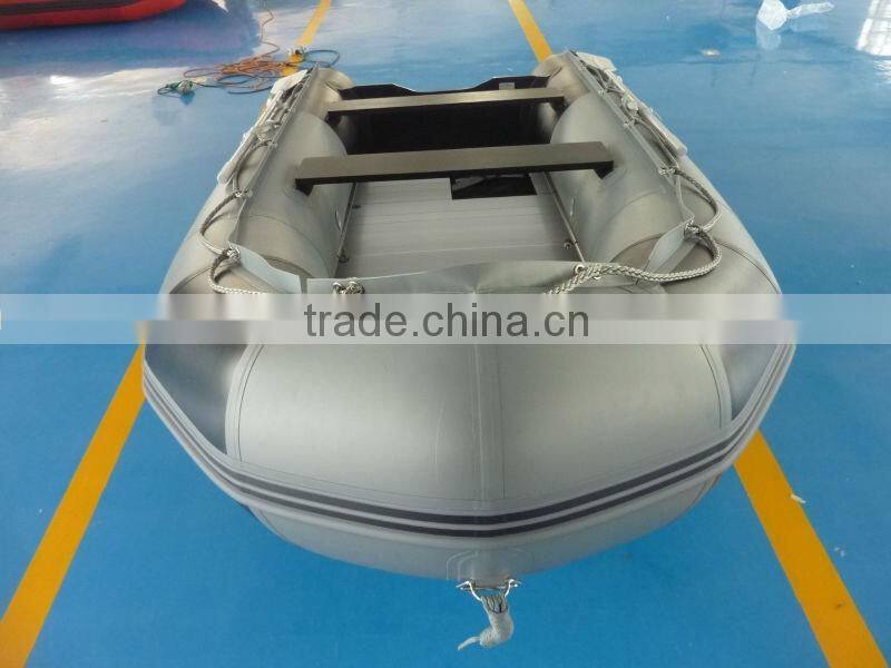 4.1m inflatable remote control fishing boat