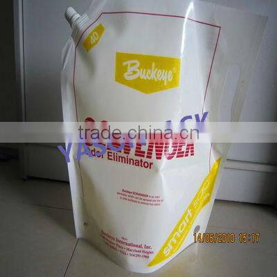 standing juice suction nozzle bag