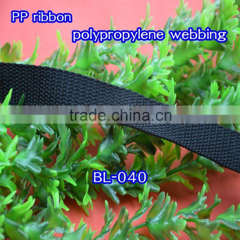 pp ribbon polypropylene webbing /tape