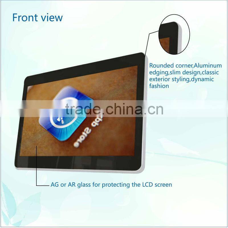 19 inch SH1903AD Network Android System HD wall mounted advertising display player android tablet