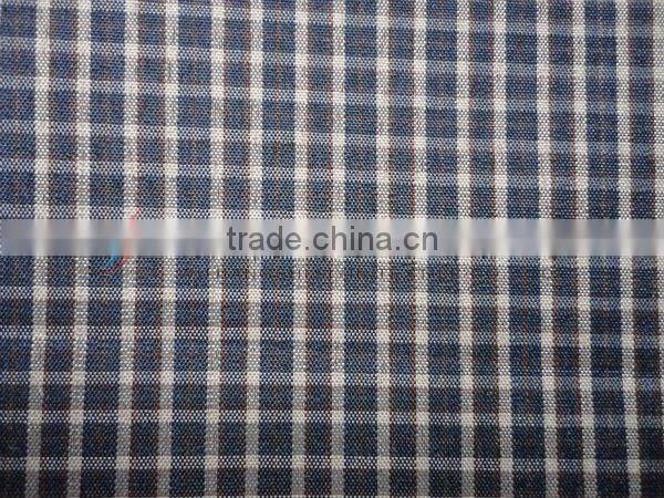 High Quality Yarn Dyed Plaid men's shirt Fabric