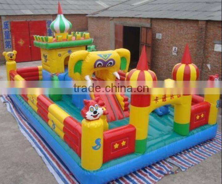 Kids playground inflatable bouncer house for sale