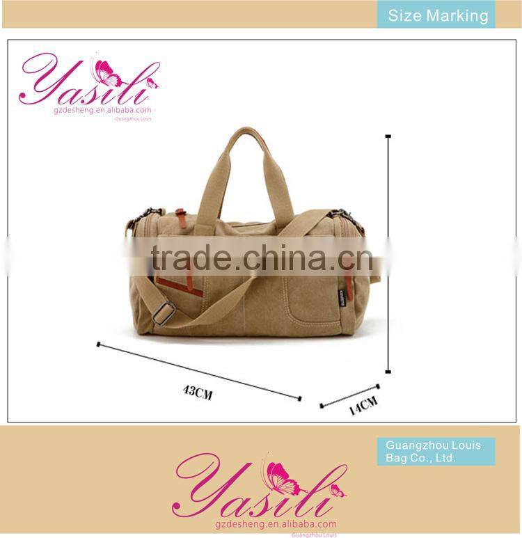 Men Oversized Canvas Bag Beach Bag Travel Luggage Bag