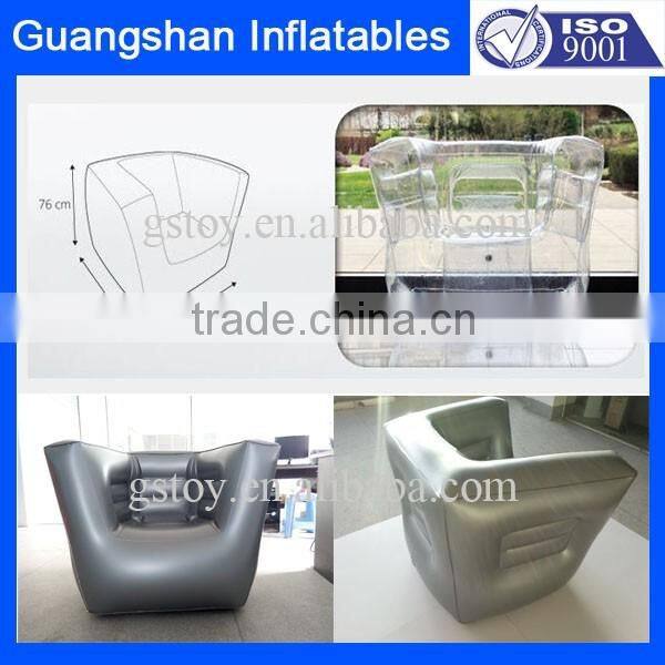 Custom 4 PCS luxury Inflatable living room sets sofa and chair