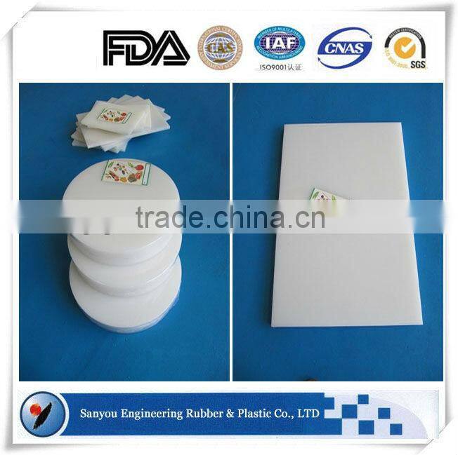FDA HDPE polyethylene food-grade high quality multi chopping board