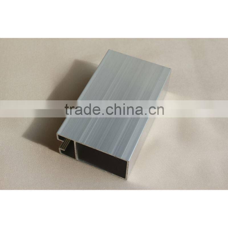 Anodized aluminum window and door