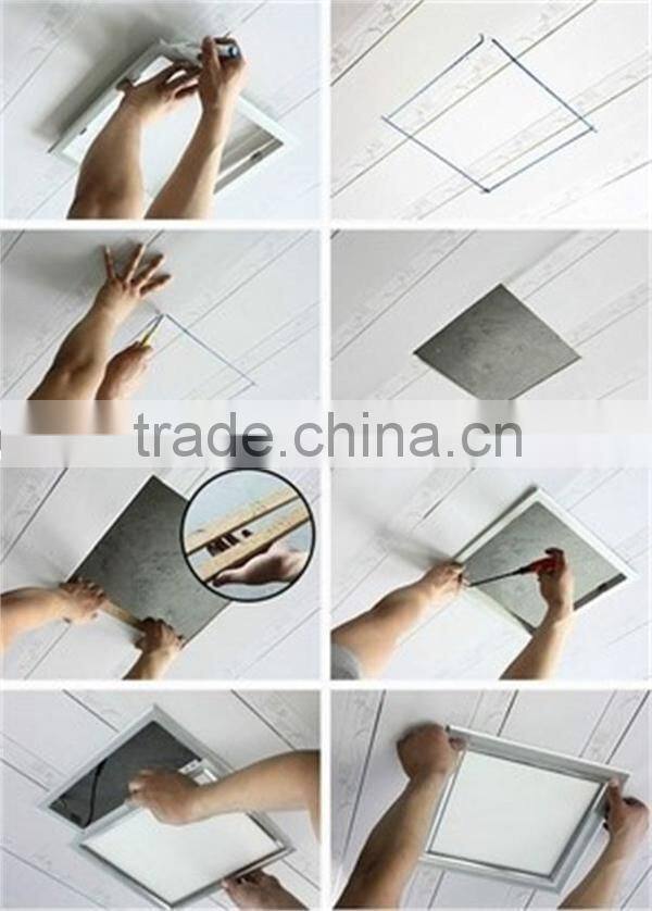 595*595mm LED flat panel light in Guzhen of china recessed