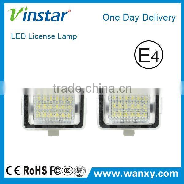 LED License Plate light rear registration plate lamp led car number plate lamp for Mercedes W204/W204 5D/W212/C216/C207/W221