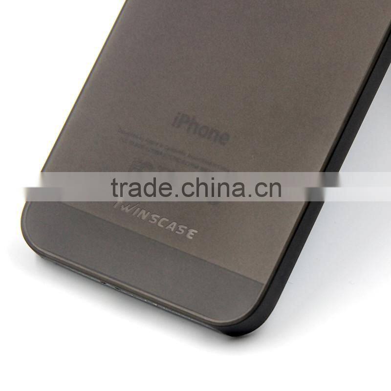 PP cell phone covers for iPhone SE with three sided design