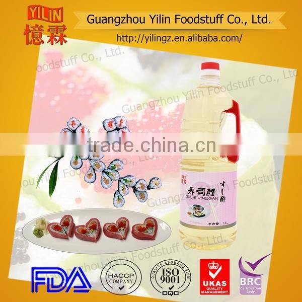1.8L plastic bottle pack Japanese Rice Sushi Vinegar suppliers