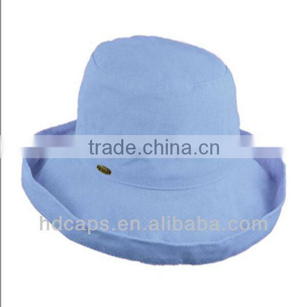 Custom cotton light color summer hats