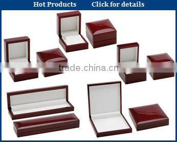 custom wooden packaging set, high quality wood jewelry boxes wholesale,lacquer wooden jewelry gift box