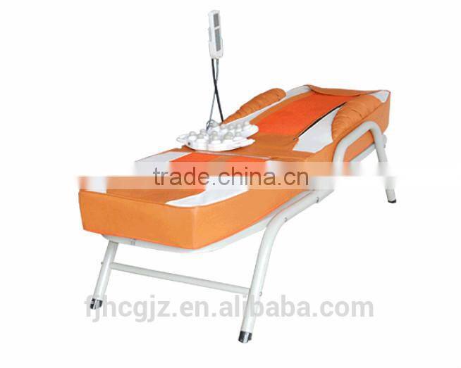 solid wooden MP3 Music massage bed hand carving