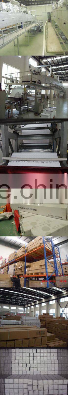 High quality wood grain color decorative pvc kitchen cabinet door film 1.22x50m/roll