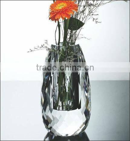 Europe Style glass vase crystal flower vase for decoration