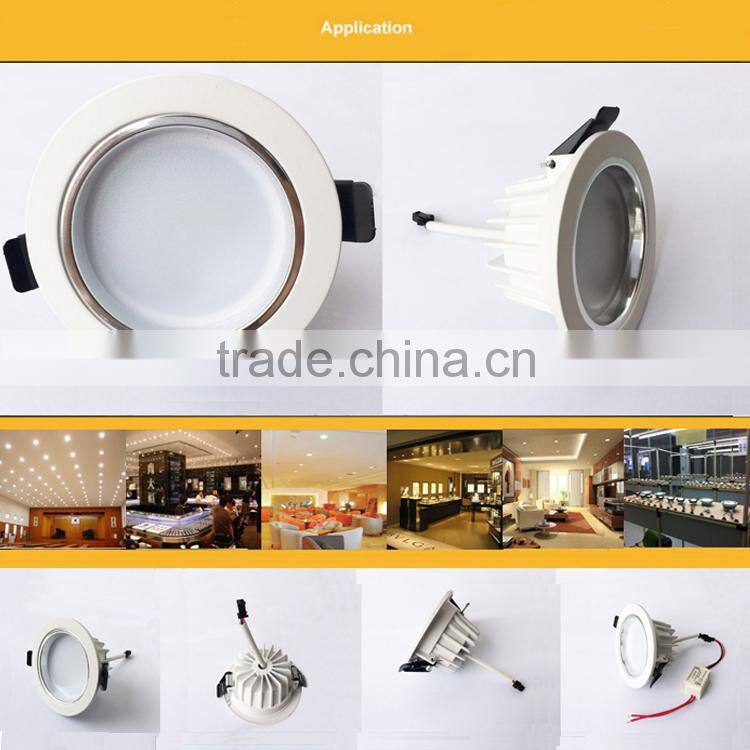2015Hot Sale 8 inch 10W LED Down lights Shenzhen SMD5630 LED Recessed Downlight Price