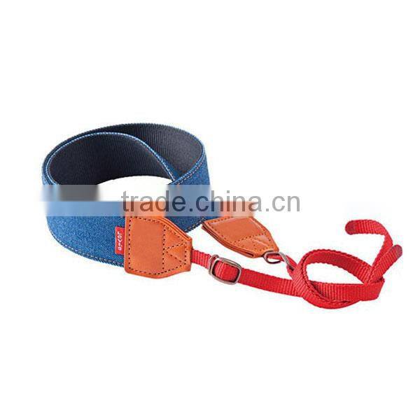 Janyo Laste Style Jeans Material Leather Camera Strapp