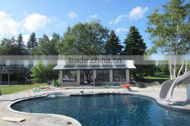 high efficient heat pipe tube solar swimming pool heating system