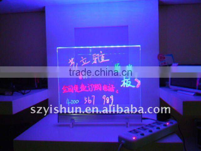 colorful LED Electronic writing board (desktop stand sign)