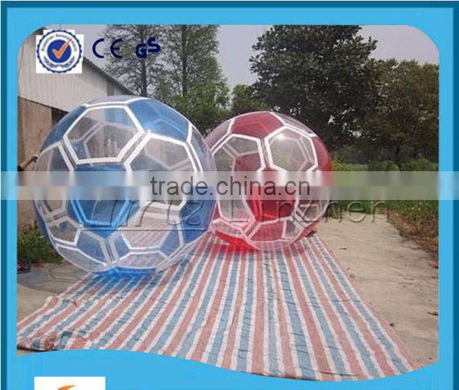 2014 Best Quality Kids' inflatable soccer ball with Helium to fly or lay on floor