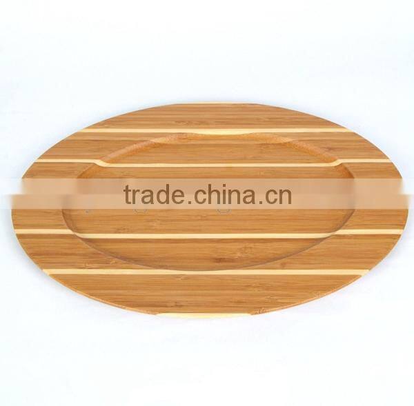 Bamboo wood drink tea cup coaster