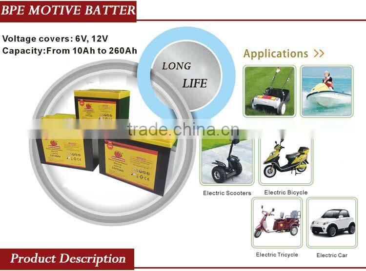 Better consistency 24v 12v 12ah Rechargeable battery for electric vehicle