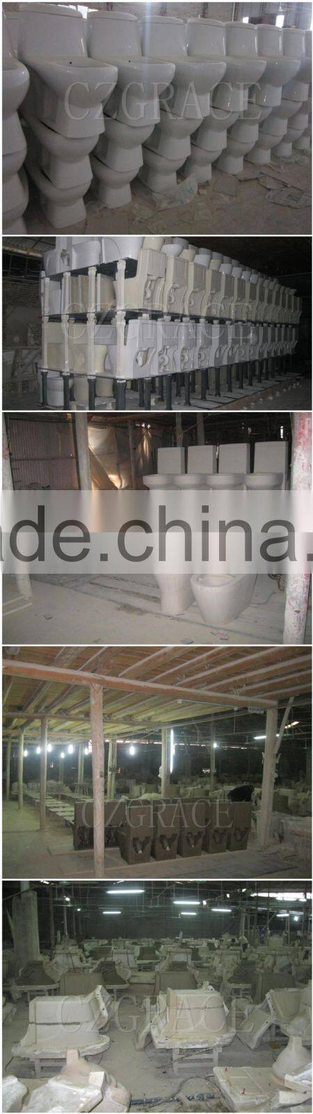 GC2004 Hot Sale One Piece Ceramic White Wall Mounted Toilet Made in China New Design