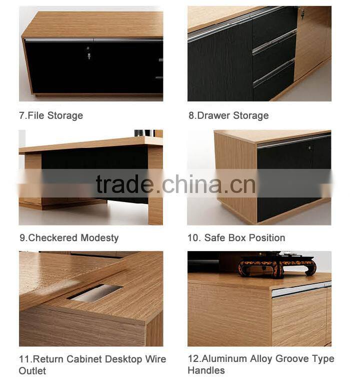 Mdoern Office Desk Executive Office Desk Wood Office Desk YS-ED02