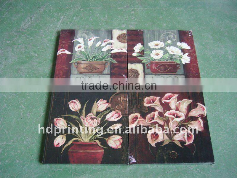 printed paintings on paper