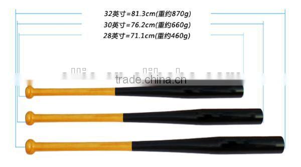 hot sale durable baseball set wood baseball bat