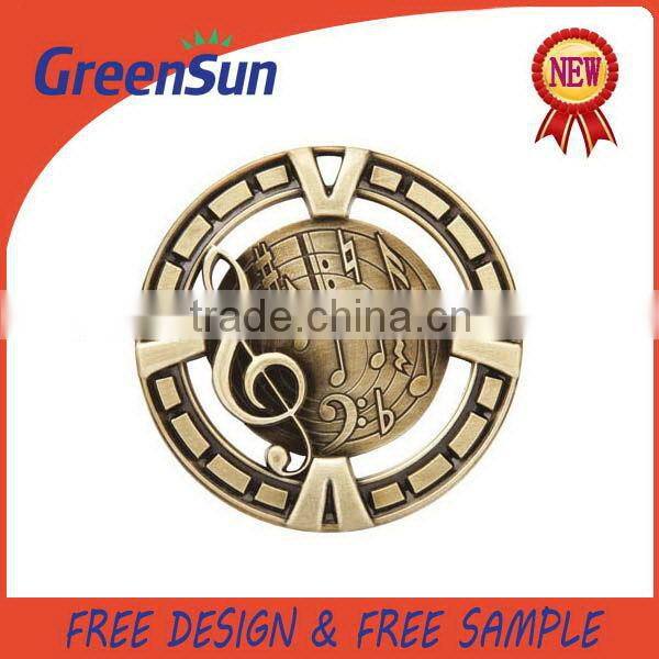 Quality Fashion design gold chocolate medals