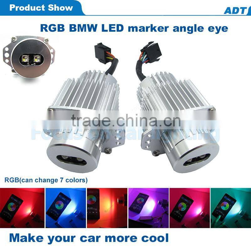 Wifi 10W RGB Angel Eye for BMW E90 E91, wireless led marker control by phone